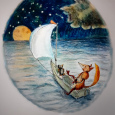 When the Moon Looked Down on Fox and Mole
